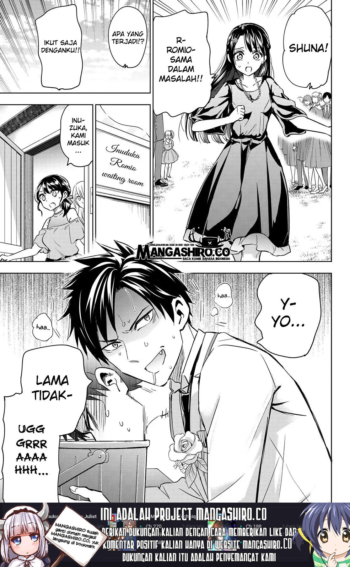 Kishuku Gakkou no Juliet Chapter 119 Tamat